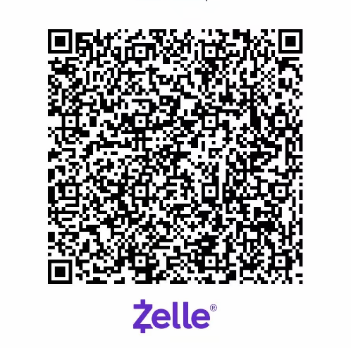 Zelle donation QR code